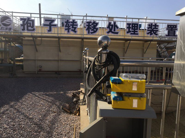 美控電磁流量計應用于污水環保工程